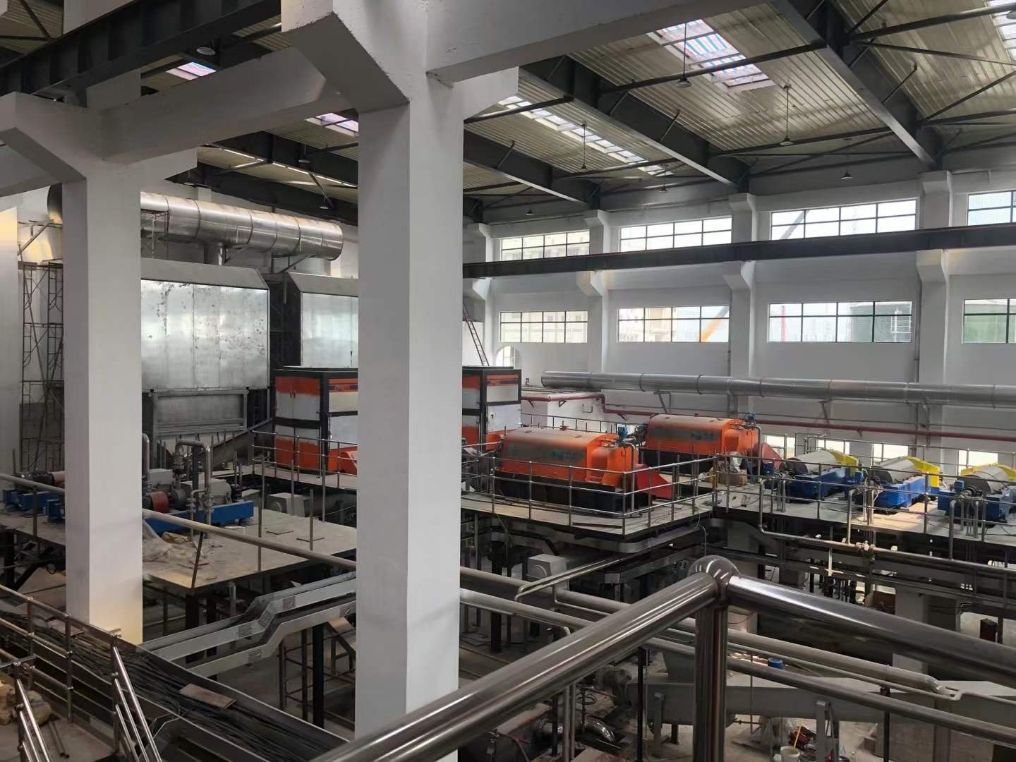 Real photos of Xiyouwo's ​​304 stainless steel pipe railing project in Shenzhen Metro